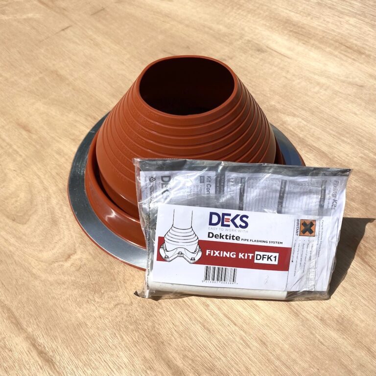 Silicone flashing and fixing kit